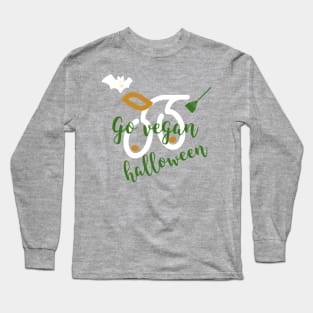 Vegan Halloween Tees Long Sleeve T-Shirt